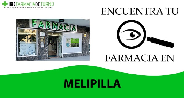 Farmacia de turno 24 horas en Melipilla hoy